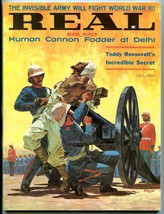Real Magazine December 1960-TORTURE COVER-TEDDY ROOSEVELT-INDIA-PULP VF - £70.39 GBP