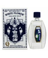 12 pcs White Flower Analgesic Balm Oil 0.67 oz Oil ( 20 ML) U.S Seller - $168.08 CAD