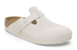 BIRKENSTOCK 25S/S Boston BS White Unisex Slipper Casual Sandal [EU40~44]... - $271.92
