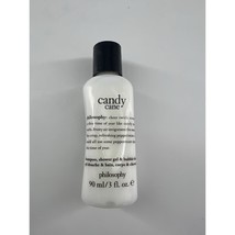 Philosophy Candy Cane Shampoo Shower Gel Bath 3 fl oz Holiday Christmas New - $163.45 MXN