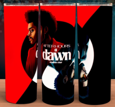 The Weeknd Afterhours til Dawn Cup Tumbler 20oz with lid and straw - £15.94 GBP