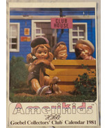 Amerikids Holt Goebel Collectors Club Calendar 1981 - £5.53 GBP