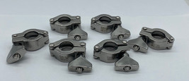 NEW Unbranded 63-04 Stainless Clamps with Wing Nut 1/2-3/4&quot;  HT 05L933 L... - £35.34 GBP
