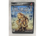 Playstation 2 Final Fantasy XII Video Game - $6.93