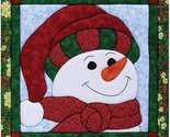Quilt Magic Sew Wall Hanging Kit-Snowman, Assorted - £29.57 GBP