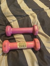 Neoprene Coated Dumbbell Hand Weights Two (2) for Exercise Walking 1 Pou... - $280.41 MXN