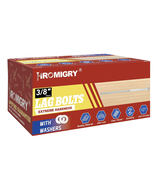 3/8&quot; x 6&quot; Lag Bolts (20 Pack) Hot Dip Galvanized Lag Screws w/ Washers H... - $620.54 MXN