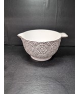 Bake Shop By Ciroa Batter Mixing Bowl Large Vintage 5.5” Tall Floral Sto... - $564.50 MXN