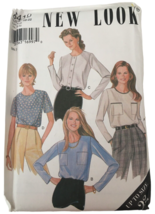 Simplicity New Look Sewing Pattern 6419 Shirt Top Work Blouse Sizes 10-22 Uncut - £6.27 GBP