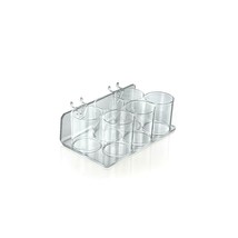 Displays 6 Cup For Pegboard/Slatwall Plastic Tray 2/Pk 225580 - £68.93 GBP