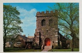 St John&#39;s Episcopal Church Somerville,New Jersey Chrome Postcard - £10.59 GBP