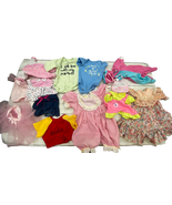 Mixed Vintage &amp; Modern Baby Doll Clothes Lot Mixed Various Sizes &amp; Styles - £19.46 GBP