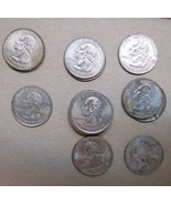 Mixed Lot of 17 Statehood Quarters-Circulated Mixed Grades per pics - $341.99 MXN