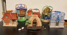 Disney Store Animators Littles -lot of 6 Princess Houses-VF/EX - $39.59