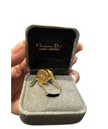 Christian Dior Tie Pin Tack Pin Gold Tone Men&#39;s Jewelry - $50.00