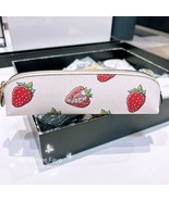 NWT Coach Pencil Case With Strawberry Print CAP08 - $94.09 CAD