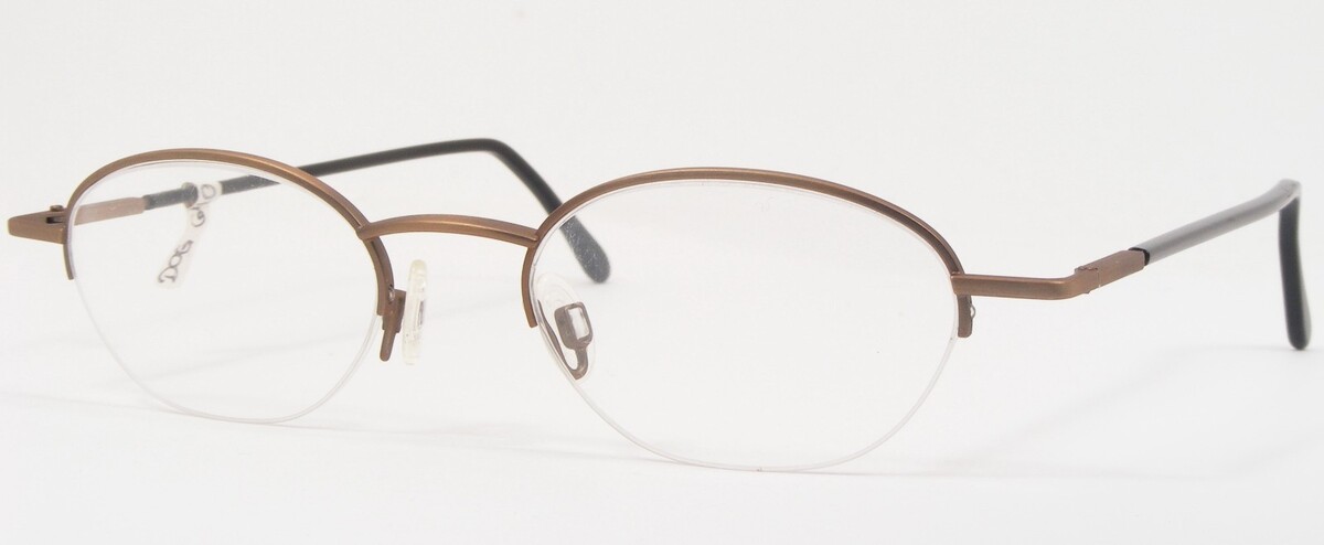 Lunettes Vintage D004 610 Marron Clair / Tan UNIQUE RARE 49-20-135mm - $66.32
