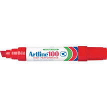 Artline High Performance Chisel Permanent Marker - Red - £28.39 GBP