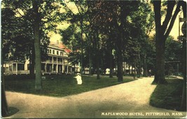 Maplewood Hotel Pittsfield Massachusetts MA 1910s UNP DB Postcard - £3.07 GBP