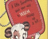 Unused Vtg Greeting Card 60s DA Line Hate To See You Sick Get Well card ... - $19.04
