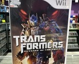 Transformers: Revenge of the Fallen (Nintendo Wii, 2009) CIB Complete Te... - $8.07