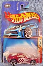 2003 Hot Wheels #100 Tech Tuners 1/5 SUPER TSUNAMI Red w/White Wing w/Pr5 Sp Whl - $8.00