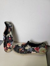 Womens Shoes Sneakers Size 7.5 Van&#39;s Off The Wall Floral Print Mens 6 - £23.89 GBP