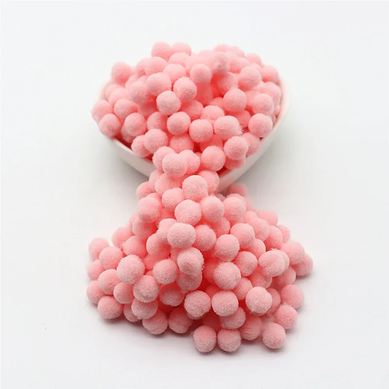 15g Fluffy Soft Pompom 8 Mm 10 15 20 25 30 Plush DIY Home Decoration -30... - $2.69 CAD