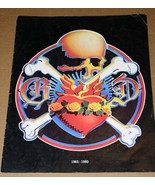 Grateful Dead Concert Tour Program Vintage 1980 Jerry Garcia Phil Lesh - $59.99