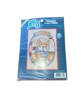 Vtg Sunset Jiffy #16711 &quot;SHIPS AHOY&quot; Counted Cross Stitch 5&quot;x7&quot; Made in ... - $7.30