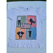 U2 Pop Mart Tour 1997 Vintage Concert T-Shirt XL Bono The Edge Clayton M... - $37.97