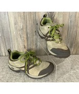 Chaco Hiking Shoes Women&#39;s 8.5 Beige/Green Trek Outdoor Walking  - £32.61 GBP