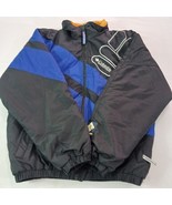 Columbia Ski Jacket Men&#39;s Size Small Black Indigo Full Zip Long Sleeve F... - €59,31 EUR