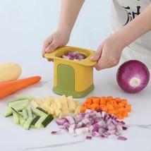 Onion Dicing Artifact French Fries Slicer Carrot Ham Slicer Household Cucumber P - £12.77 GBP