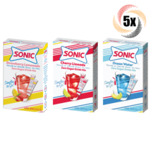 5x Packs Sonic Singles To Go Variety Drink Mix ( 6 Packets Each ) Mix &amp; Match! - £11.49 GBP