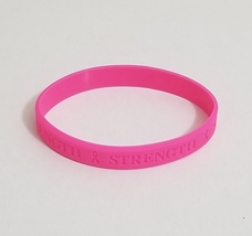Breast Cancer Awareness Silicone Bracelet image 4