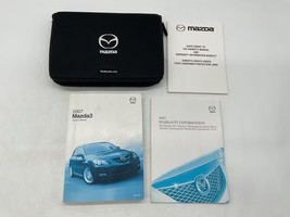 2007 Mazda 3 Owners Manual Handbook Set with Case OEM H04B11012 - £24.71 GBP