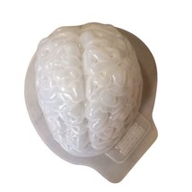 Vtg Brain Shape Quiggle Gel Molds Halloween Food Zombie Gelatin Human Head Party - £7.56 GBP