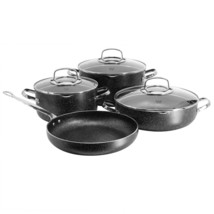 Korkmaz Galaksi 7 Piece Non Stick Aluminum Cookware Set in Black - €175,40 EUR