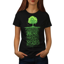 Wellcoda Earth Tree Roots Nature Womens T-shirt,  Casual Design Printed Tee - £14.96 GBP+