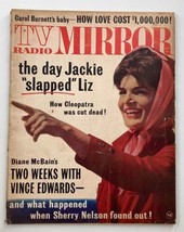 VTG TV Radio Mirror Magazine September 1963 Vol 60 #4 Jackie Kennedy No Label - £11.17 GBP
