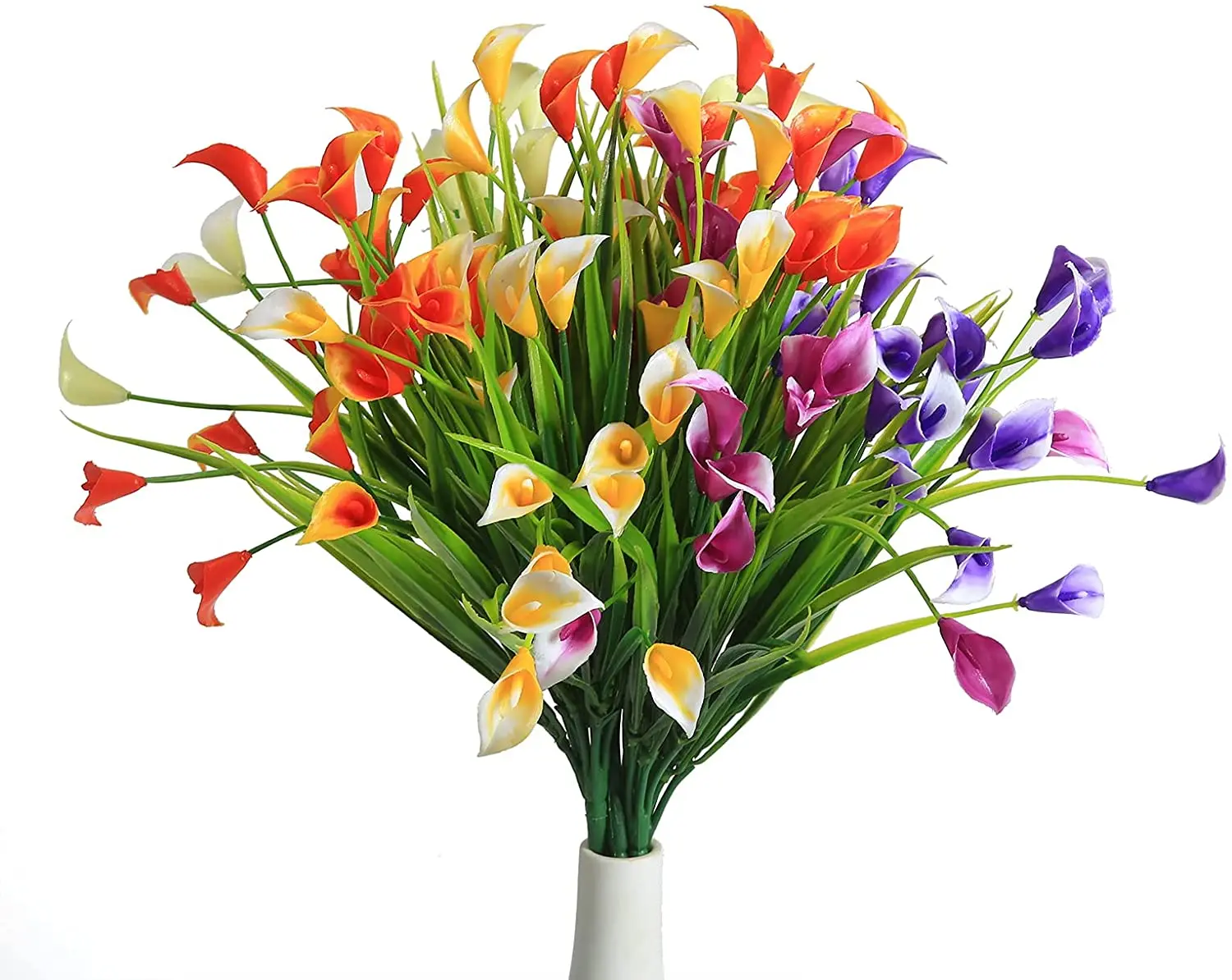 House Home Artificial Flowers Calla Lily A Flowers for Outside Indoor Outdoor Of - £19.98 GBP