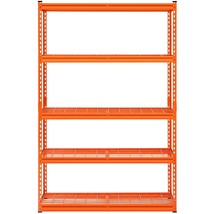 Storage Shelves 5 Tier Adjustable Heavy Duty Garage Shelving Units 2500 lbs - $195.99