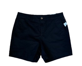NWT Old Navy High-Rise Everyday Twill Shorts Chino  5” inseam Black Size 10 - $245.88 MXN