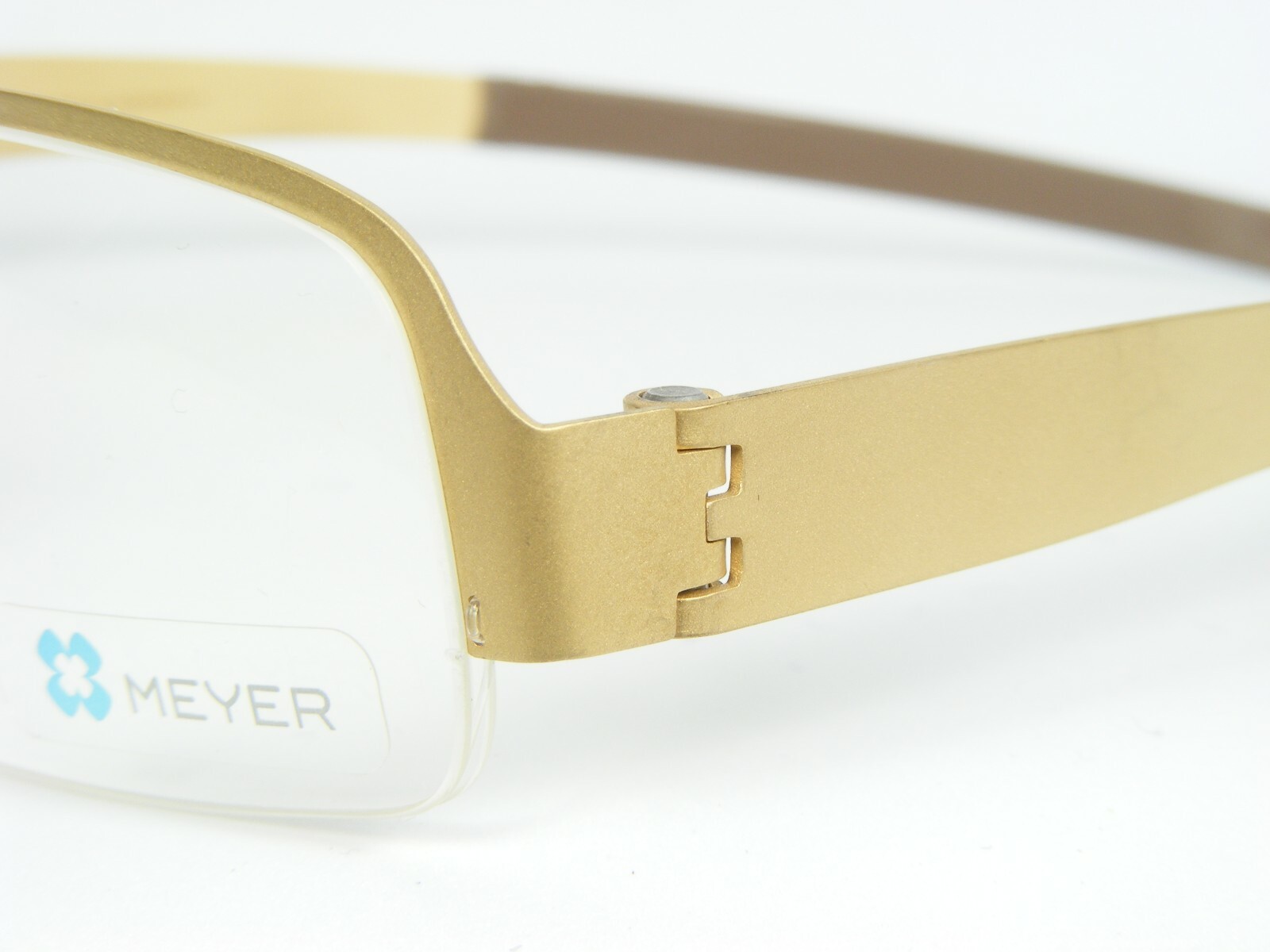 MEYER 2021 06 Gold Sand Brillenfassung Titan 52-17-143mm Deutschland Item image 5
