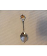 California Engraved Collectible Silverplate Demitasse Spoon with Golden ... - £11.81 GBP