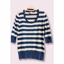 Old Navy Striped Lightweight Cotton Knit Sweater- Size M - £7.91 GBP