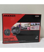 Kicker 46KST2504 Car Audio KS Series 1&quot; Silk Dome Tweeters Surface Flush... - $146.44 CAD