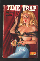 Time Trap #11 1949-Century Book-by Rog Phillips-Spicy blonde with three eyes ... - $101.85