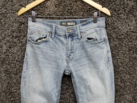 Buckle BKE Jeans Men 30 Reg Light Blue Carter Bootcut Leg Low Rise Pants - £29.05 GBP